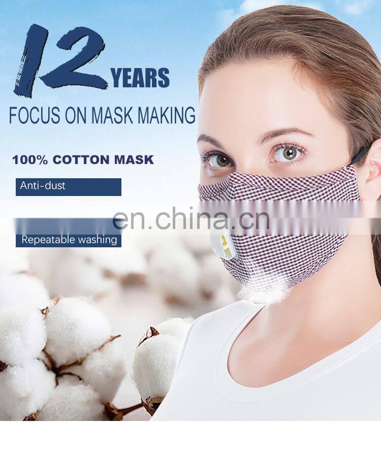 China Manufacturer Anti Pollution Mask Respirator Cotton