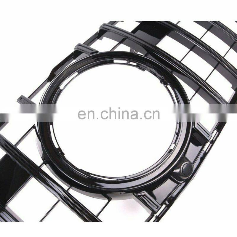 Front Grille Bumper Grill 16-18 BLK For Mercedes-Benz GLS-Class X166 GLS450 GT R