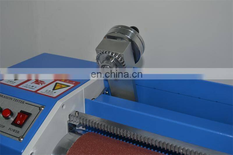 ISO 4649 ASTM D5963 Shoes DIN abrasion tester, Abrasion resistance test instrument