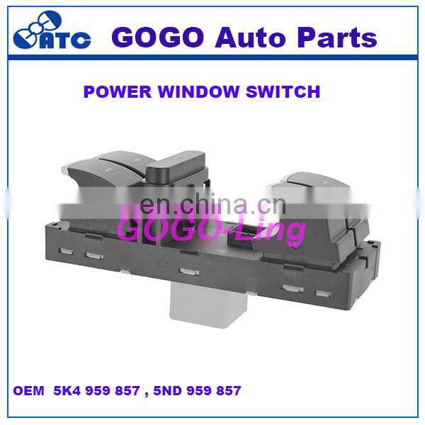 POWER WINDOW SWITCH OEM 5K4959857 , 5ND959857 1Z0959858