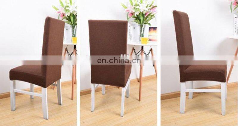 ruffled chair cover high quality elastic chair cover