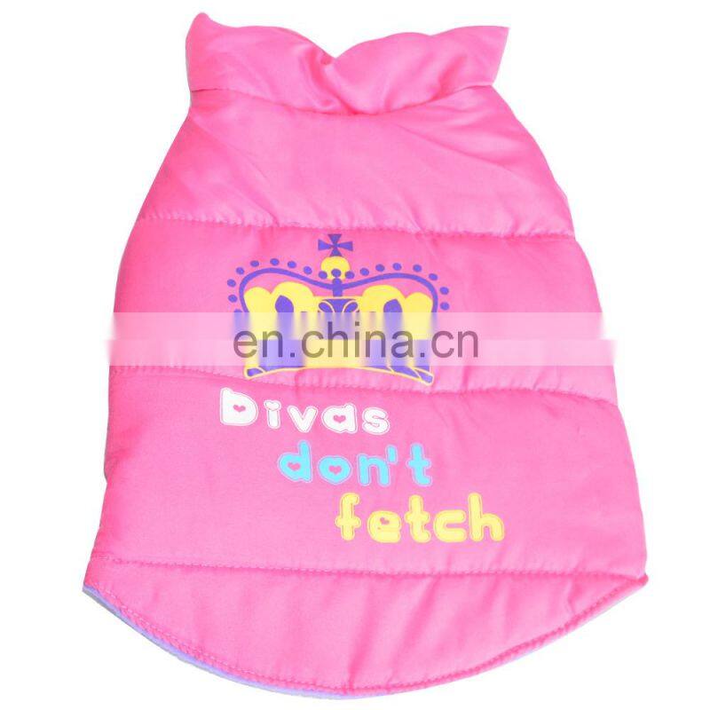 xxs pink online designer low price pet coat dog jacket china cheap dog clothes for small dogs