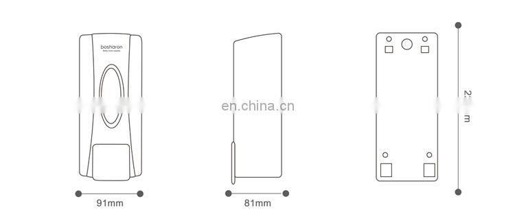 600ml Manual Hand Plastic Hotel Wall Mount Soap Dispenser