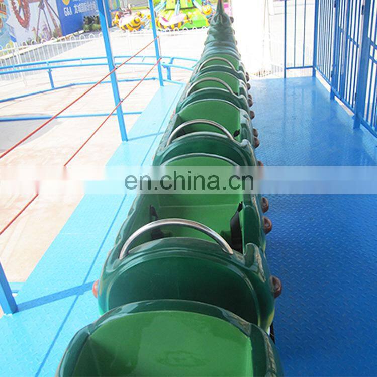 Children attractions amusement park rides caterpillar mini roller coaster for sale