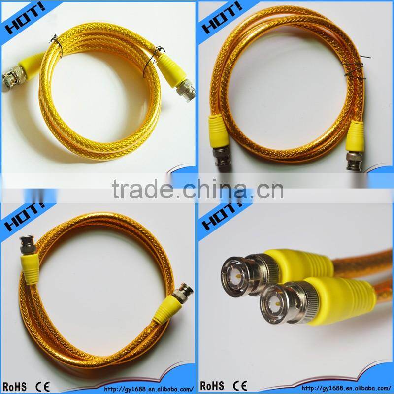 BNC coaxial patch cord video extension cable