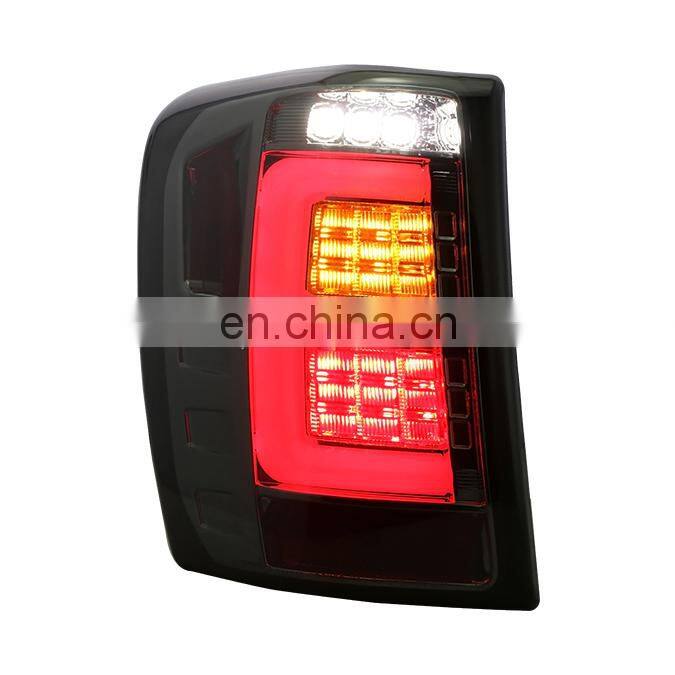 For Grand Cherokee 1999-2004 LED Rear Lamps Auto LED Tail Lights Smoke Color