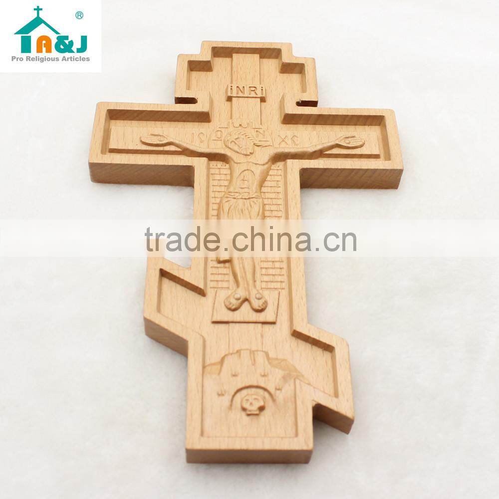 A&J Wooden crucifix crosses