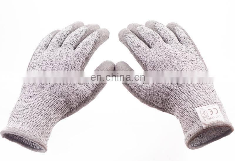 Anti Cut Resistant Level 5 Work Gloves Construction