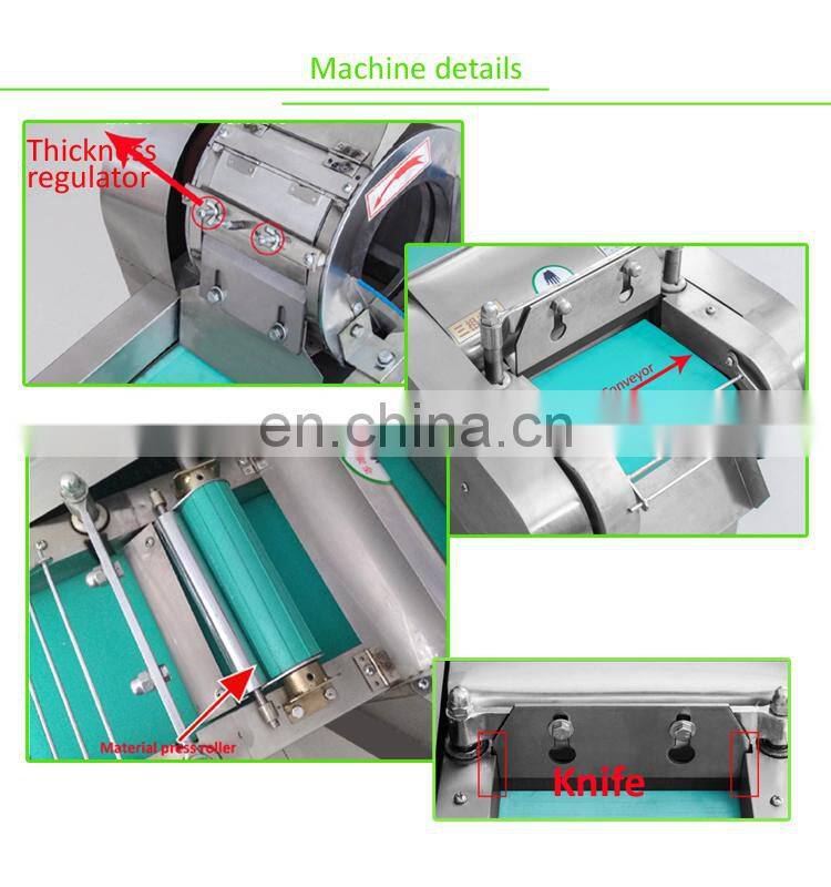 High Efficiency Vegetable Mushroom Slicing Machine/Multifunction Onion Cutting Machine