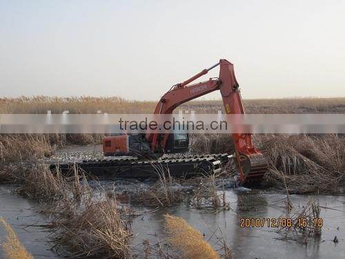 For 20 t excavator amphibious excavator Q345B fabrication steel able to float