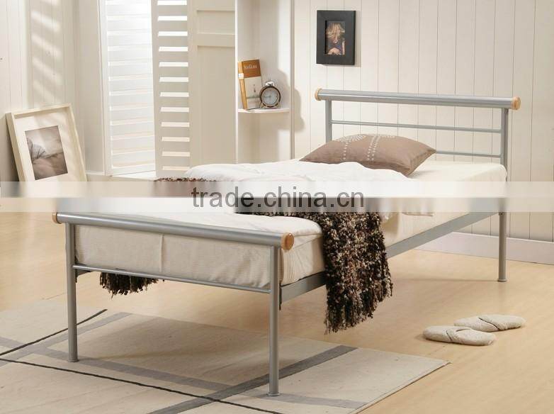 single double metal tube bed frame very cheap home furniture