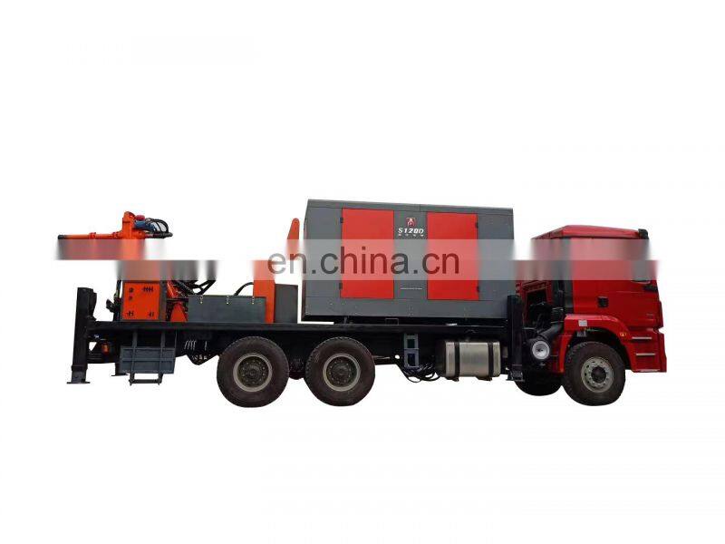 good price trailer mounted 300m pneumatic water well drilling rigs machine