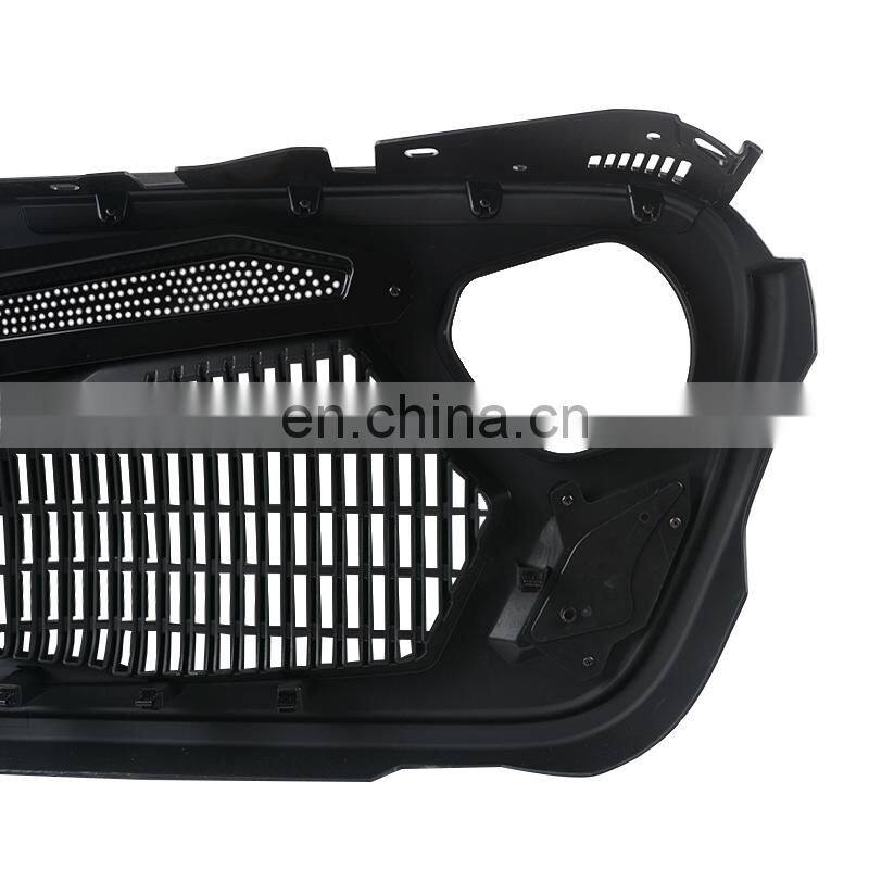 Maiker ABS MK Grille for Jeep Wrangler JL 18+ 4x4 Accessories Matt Black Front Car Grills