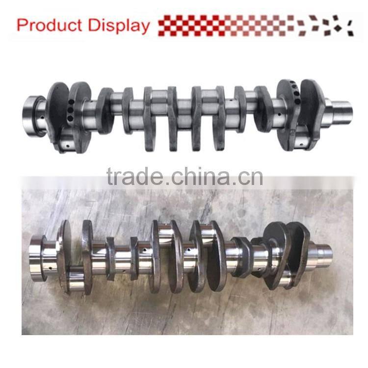 dongfeng tractor 6L engine parts crankshaft with best price and high hardness