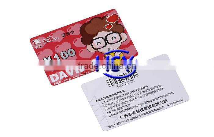 Free Sample ! RFID Contact Credit Card Size Cr80 Smart Card for Health Care Card manufacturer