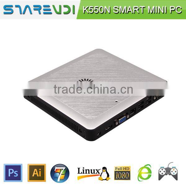 Sharevdi Excellent High end mini pc K550N Intel I5 desktop USB 3.0 SSD/HDD