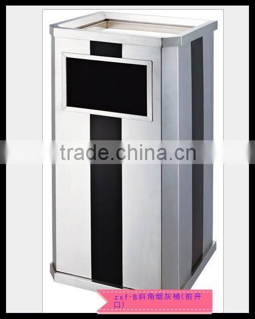 Waste Bin Container /Outdoor Metal Litter Bin/Dustbin/Garbage Trash Bin