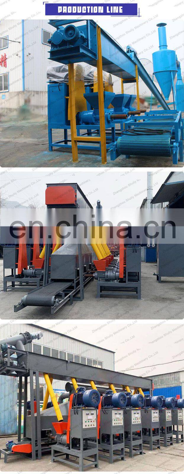 High profit biomass charcoal production line 1 ton per day production line natural charcoal