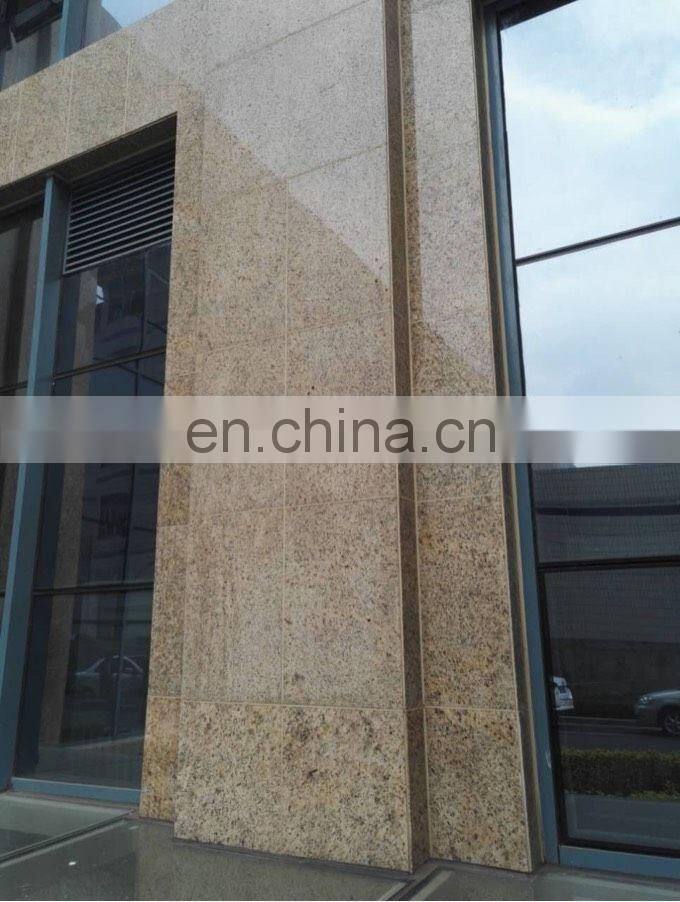 Carioca gold granite wall cladding panels