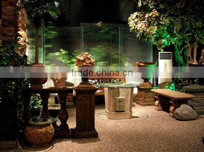 Big Antique stone factory flowerpots