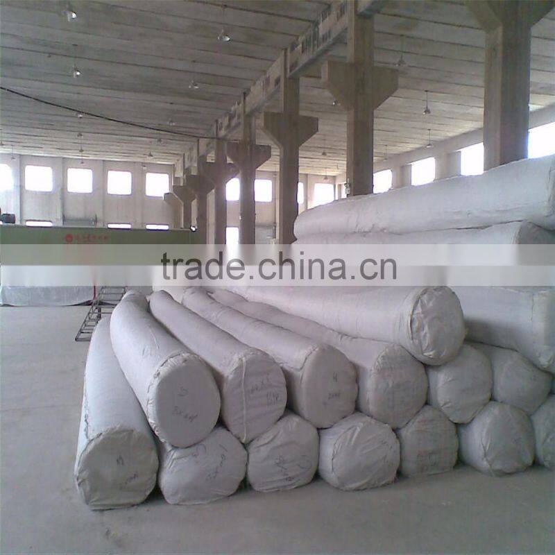 PP Long fibers or short staple fiber needle punched nonwoven geotextile price