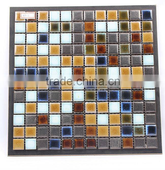 8mm thickness mixed asian wall mosaic tiles