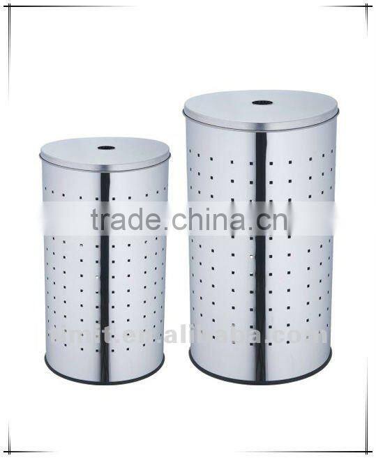 Superior Quality Stainless Steel Round Shape Laundry Set