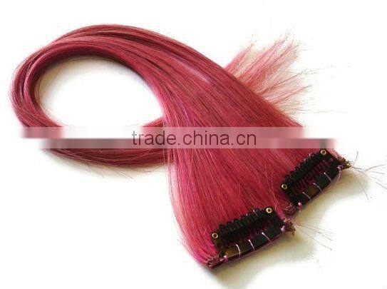 Three Piece Clip In Hair Extension 100% Remy Human Hair Extension