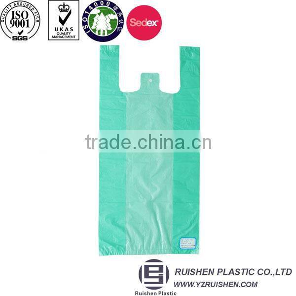 Colorful HDPE T-shirt Packing Bag Customized Size