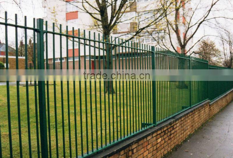 Powder coated iron fencing railing panles