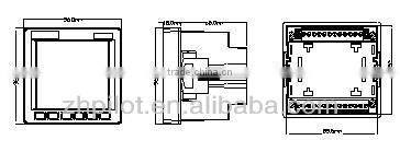 PMAC625 LED Three Phase Digital Panel Meter