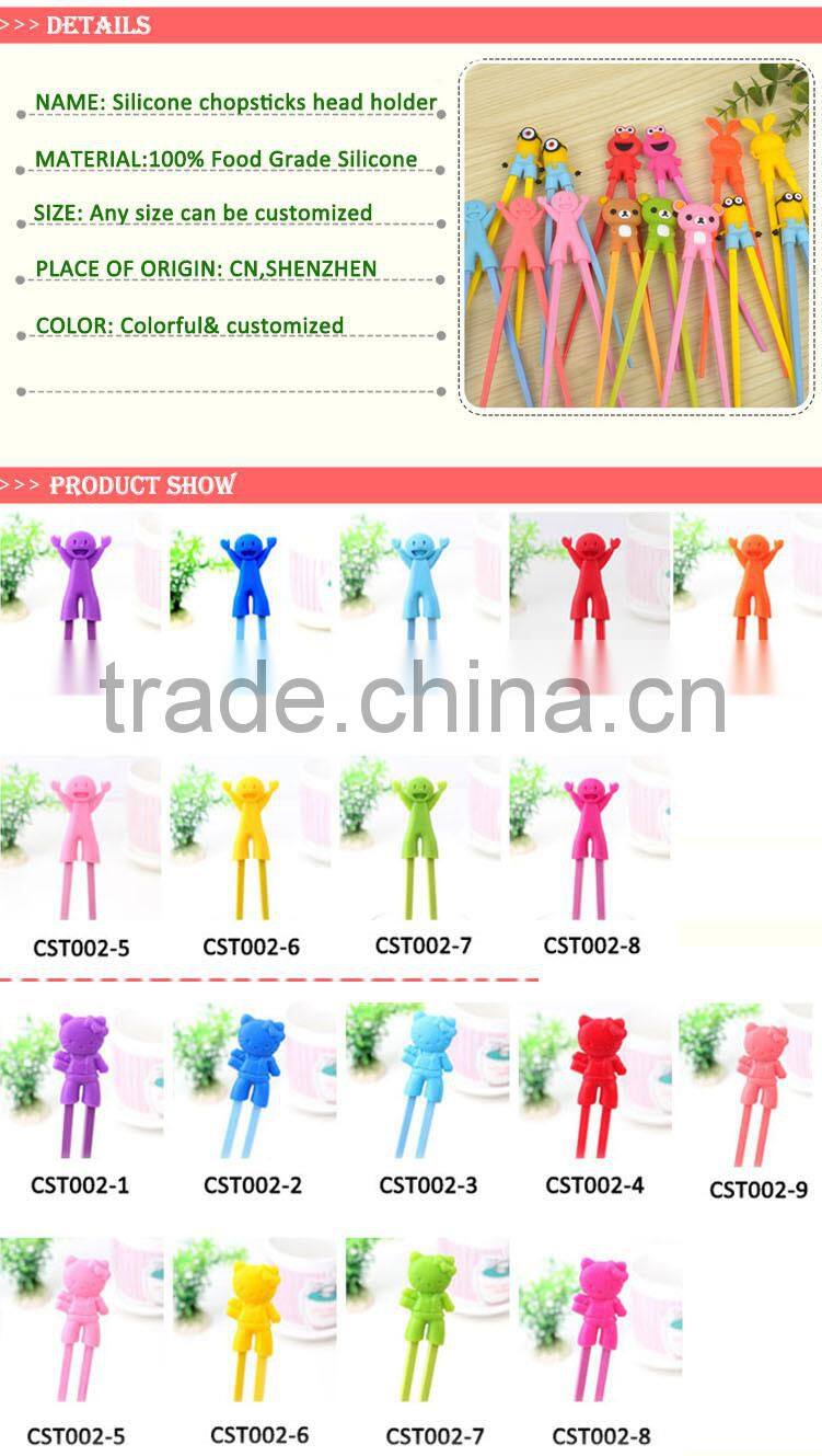 2015 pro-environment silicone chopsticks /silicone chopsticks cover /silicone chopsticks kids