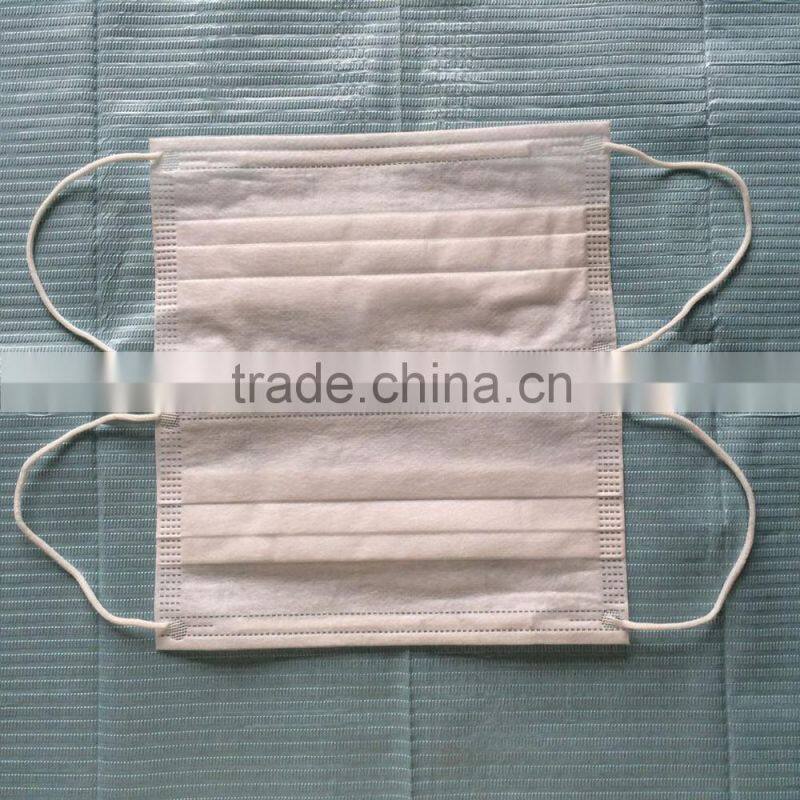 disposable blue surgical mask