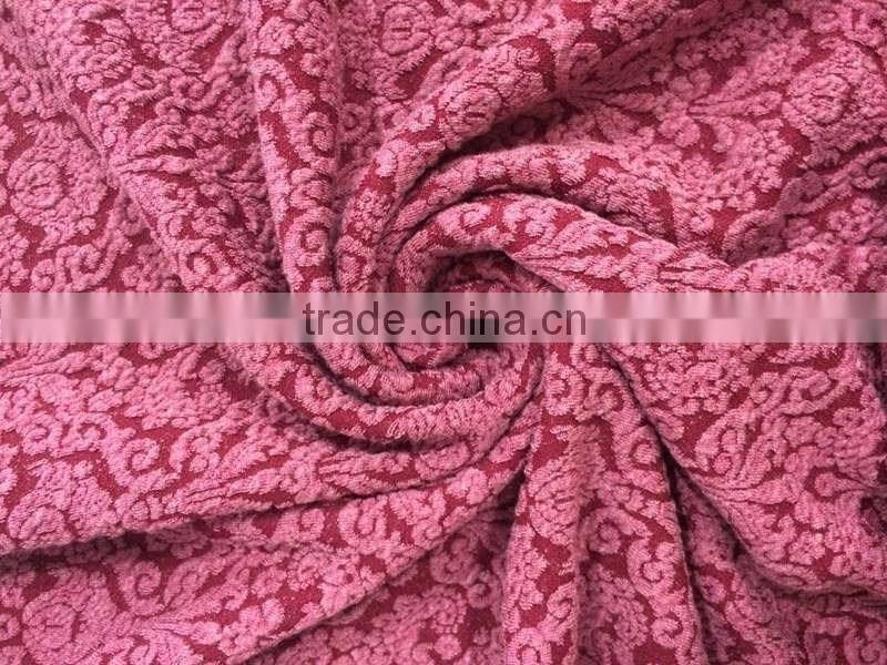 Shaoxing supplier Latest new style T/R knit fabric for cloths/dress/pants