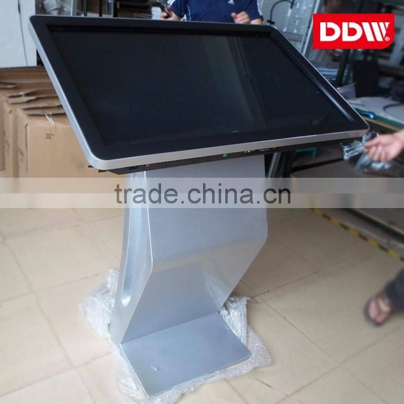 55 inch floor standing touch screen android indoor information kiosk