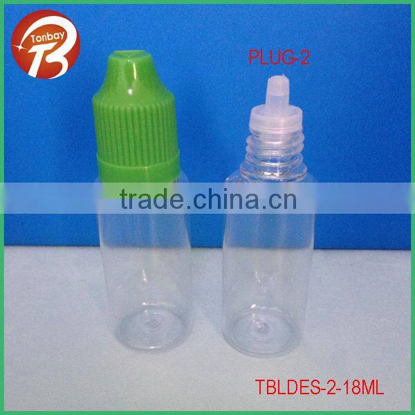 20ml PET plastic dropper bottle for eliquid E juice eye dropper bottle