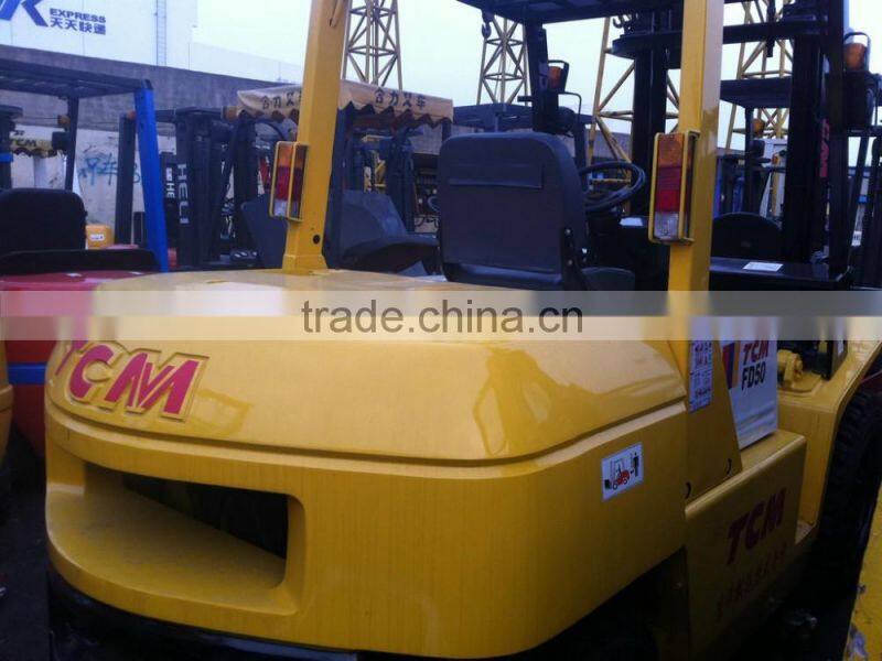 used tcm 5 ton forklift, used 5 ton tcm forklift,china used forklift,small forklift for sale