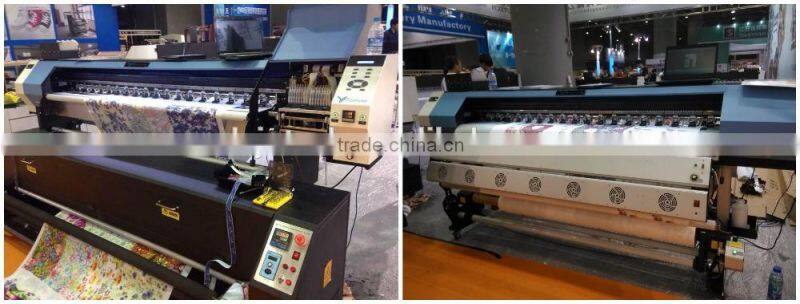 2m/3.2m digital sublimation textile printer with double dx5 print heads