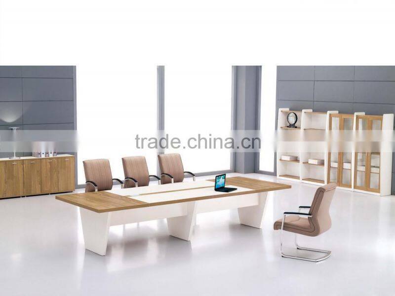 Office Furniture Modern Wooden Conference Meeting Table Specifications (SZ-MT079)