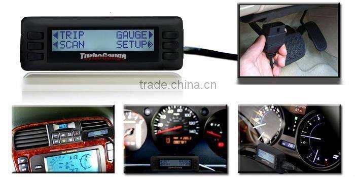 OBD2 car trip computer TurboGauge IV with slim design