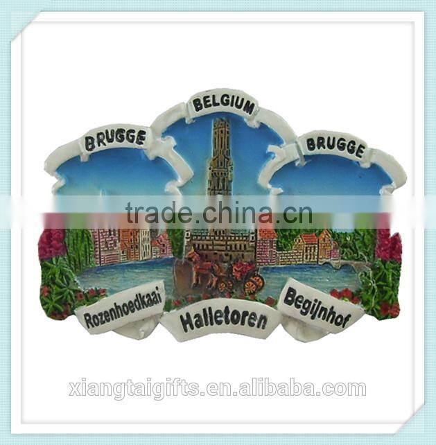 Germany city souvenir polyresin fridge magnet