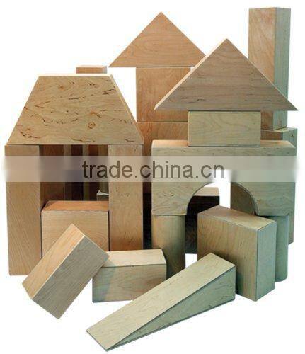 Toys 2015 New Products School Wooden Real Hollow Natural Blocks For Kids
