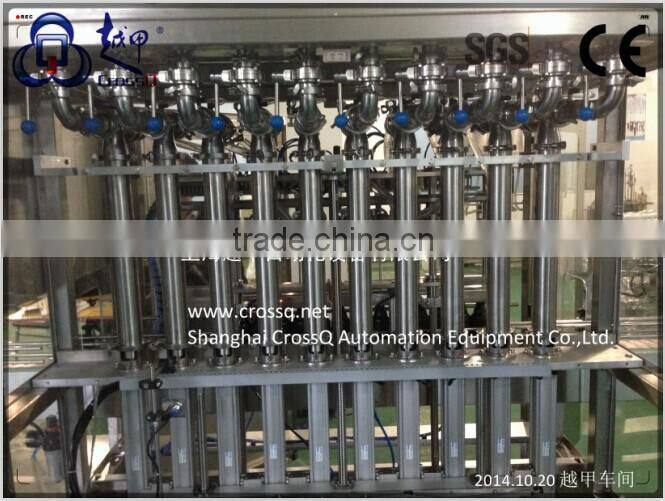 ten heads plastic pail antiseptic liquid Full Automatic Liquid Filling Line