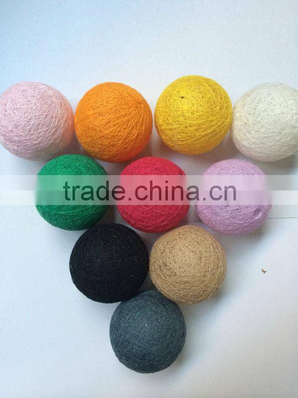 diameter 6cm bright battery operated cotton ball