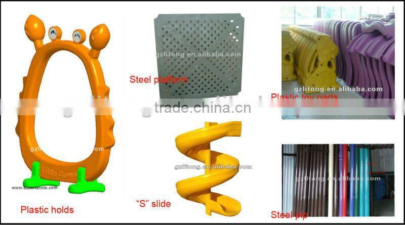 1 Year Guarantee Whole Sale Outdoor Children Play Set 5-26E