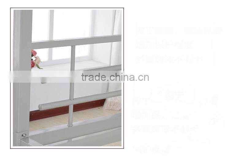 Adult Heavy Duty Wronght Iron Steel Metal Bunk Bed