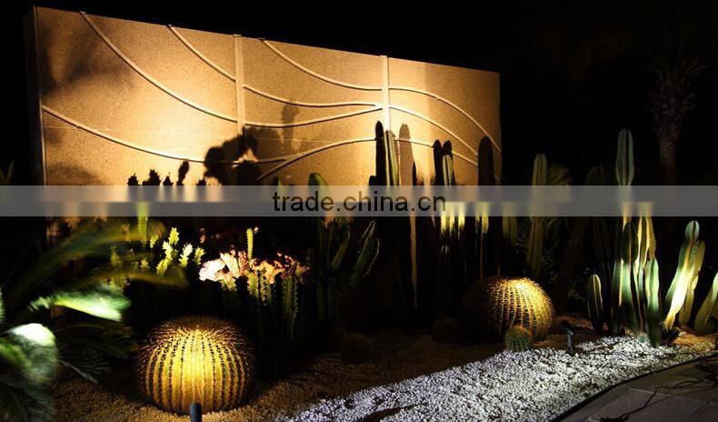 12W IP65 waterproof outdoor RGB LED garden light