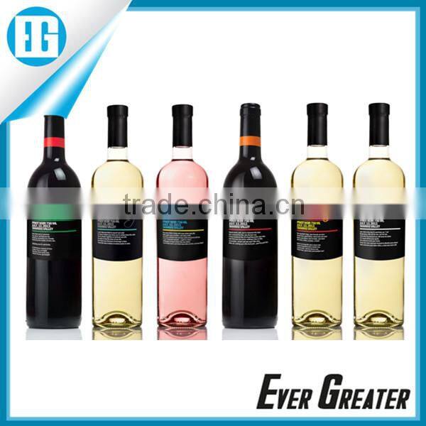 2014 fashion Wine label,Wine label company made in china