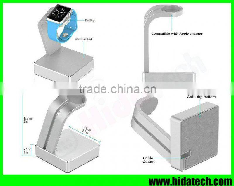 New arrival aluminum display stand holder for apple watch distributor