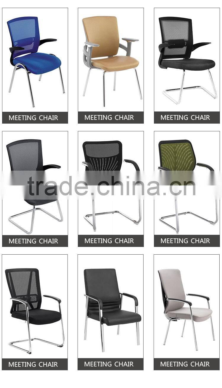 Luxury wood frame Pu leather office conference table